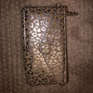 LODIS cheetah metallic crossbody bag